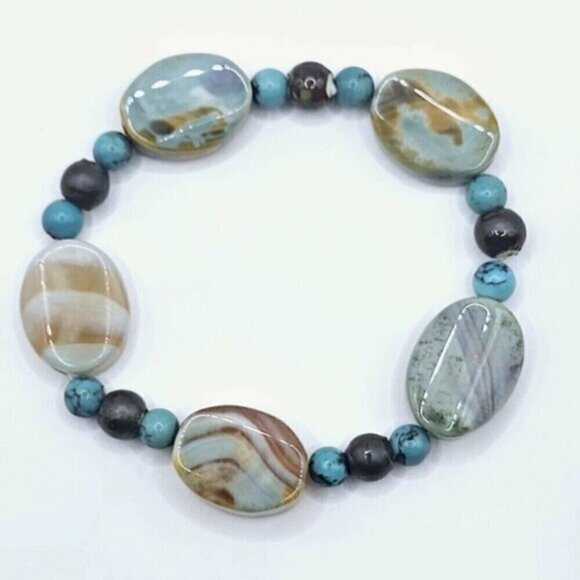 Terra Agate Bracelet - Picture 2 of 4